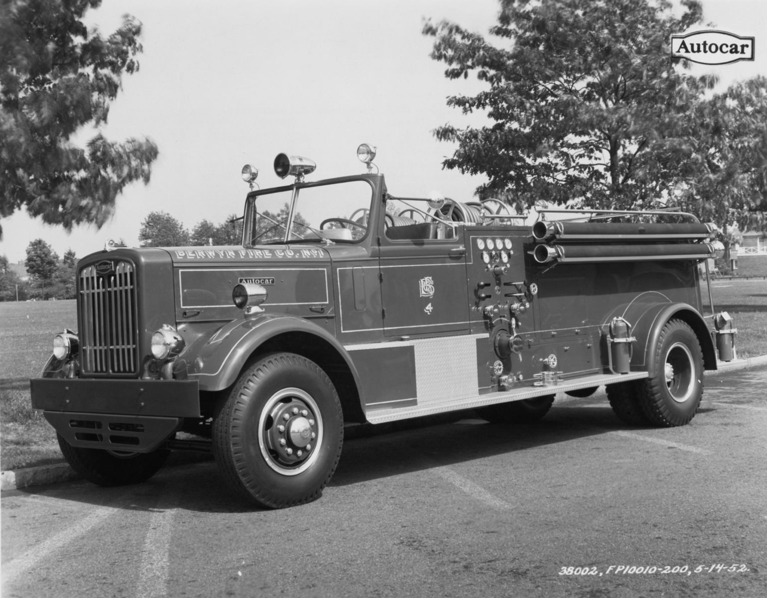 1952 Autocar Model C Semi-cab