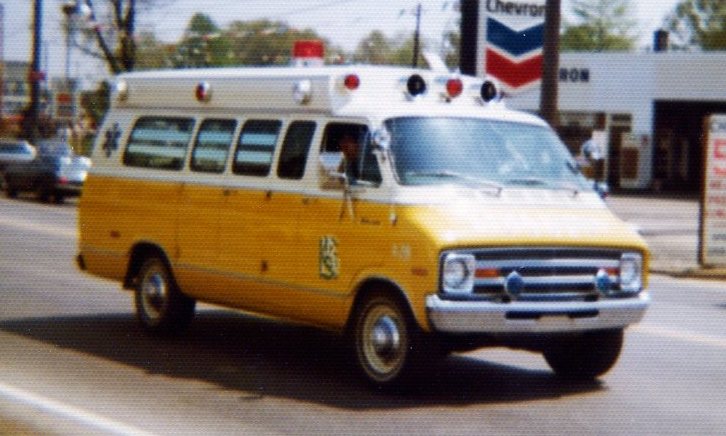 1970s Dodge Van Ambulance