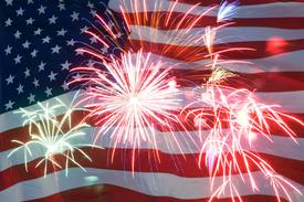 About 2 in 5 fires started by fireworks each year, are reported on Independence Day.