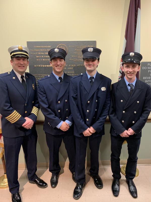Berwyn Volunteers Graduate From Pa Entry Level Firefighter Program