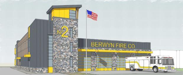 The Berwyn Fire Company was recently notified that it was awarded a $1.5 million grant by the Commonwealth of Pennsylvania Redevelopment Assistance Capital Program (RACP) to assist in the construction of a new fire station in the Village of Berwyn. 