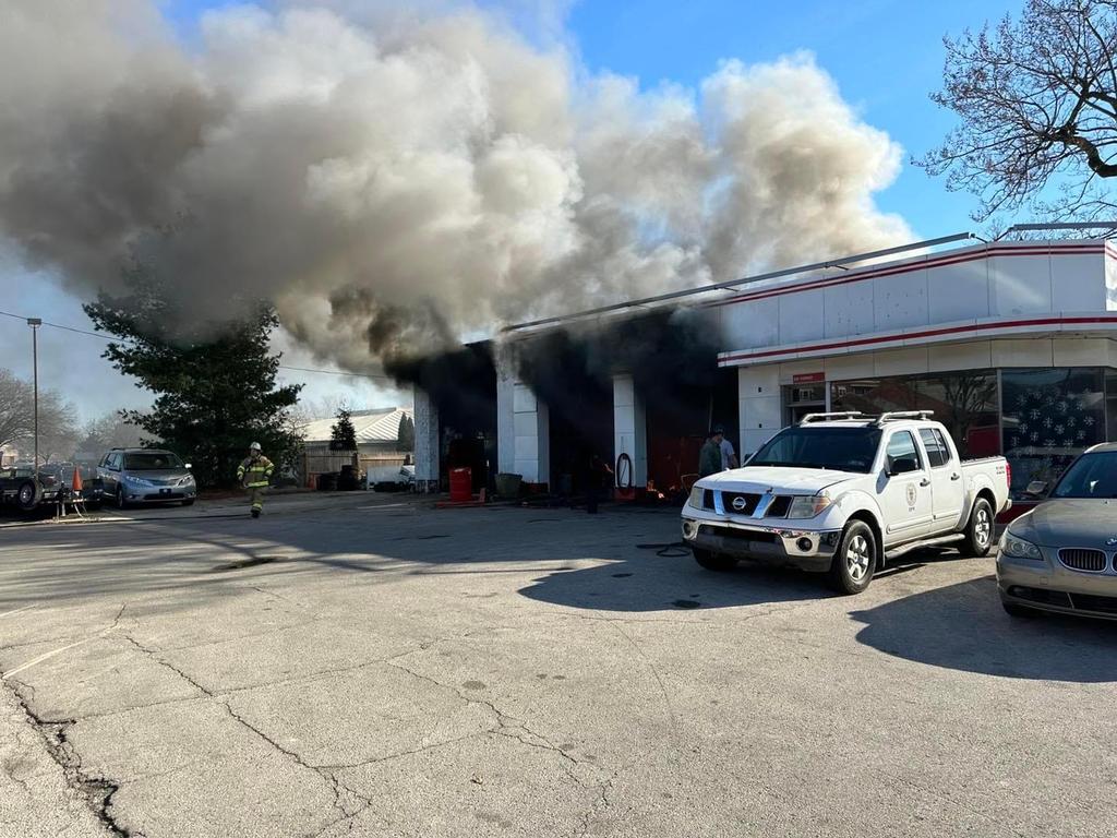 The Berwyn Fire Company, along with mutual aid from the Radnor Fire Company, Paoli Fire Company and Newtown Square Fire Company responded to the fire at Ed Forde Service Center on Lancaster Ave. in Tredyffrin Twp.